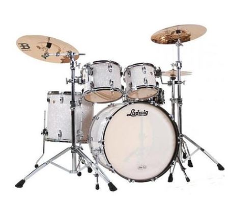 L88204AX0P Classic Maple MOD Набор барабанов, белый, 3 коробки, Ludwig
