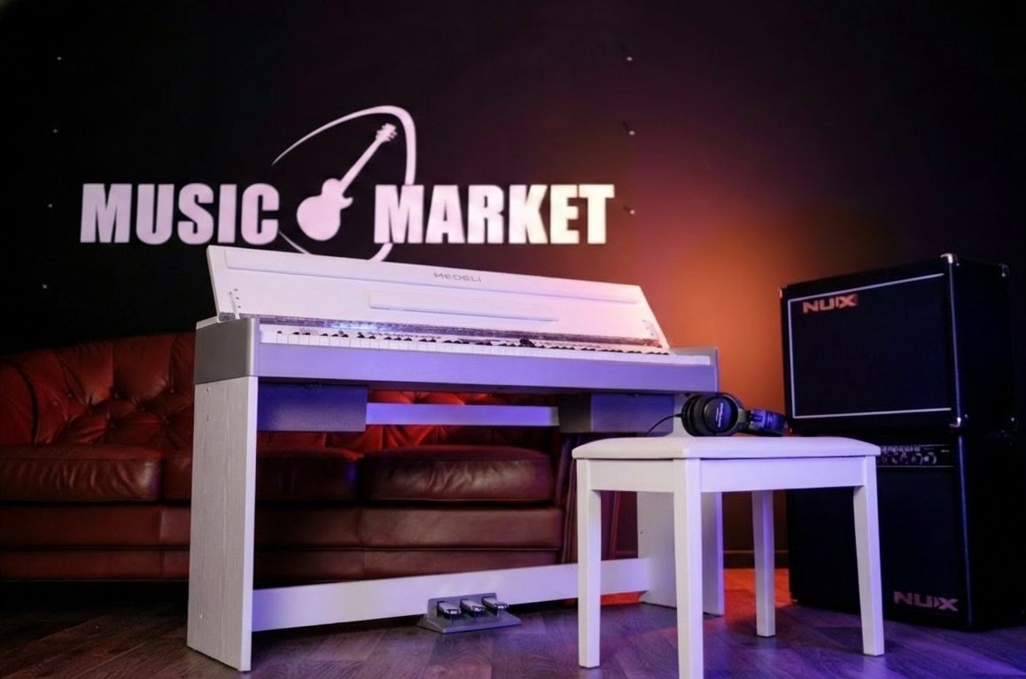 CDP5200-WH Цифровое пианино, компактное, белое/серое Medeli