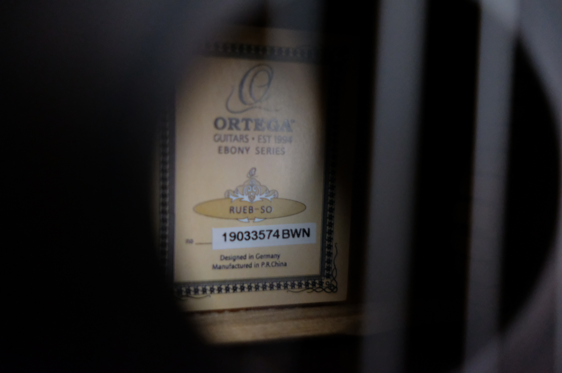 Укулеле сопрано Ortega Ebony Series RUEB-SO