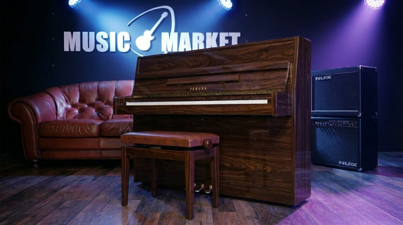 Акустическое пианино Yamaha JU109 OPDW - тёмный орех матовый