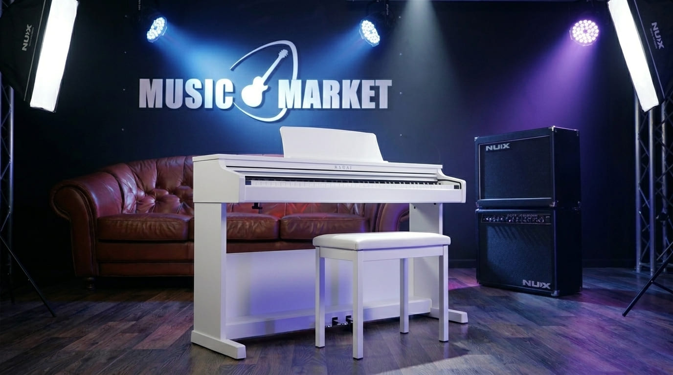 Цифровое пианино с банкеткой Kawai CX102 W