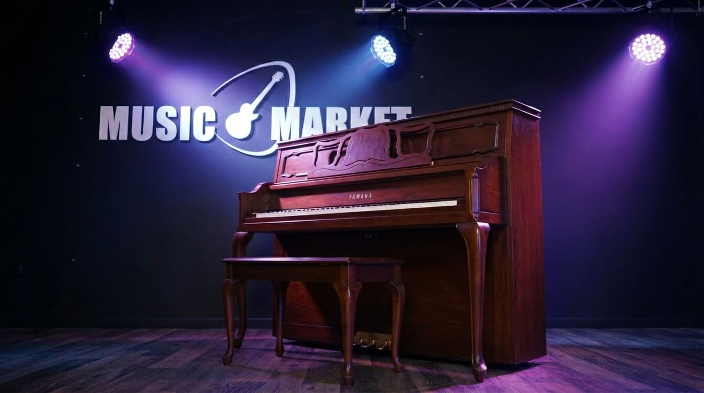 Акустическое пианино Yamaha P660QA - коричневая вишня