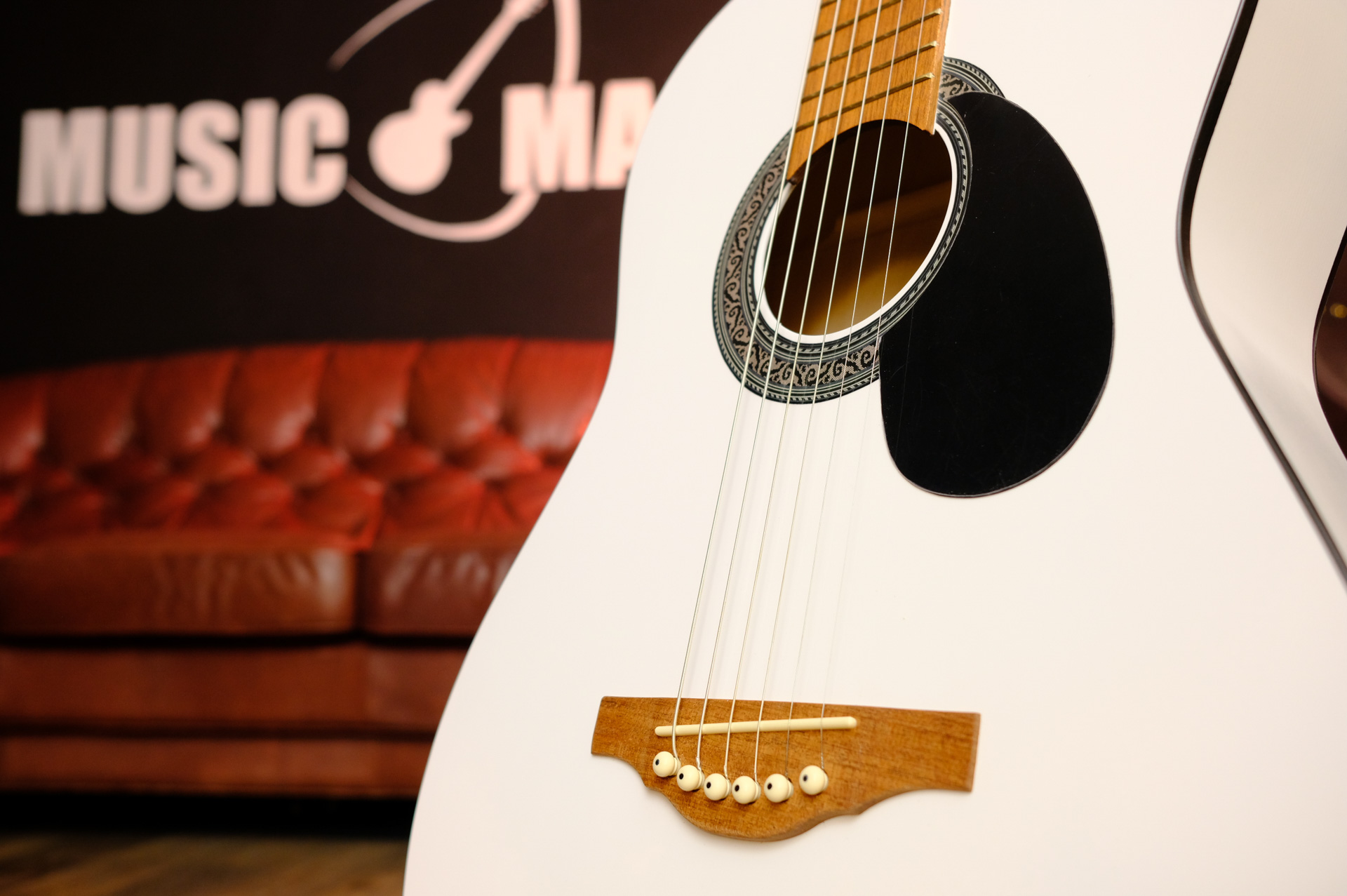 Акустическая гитара MiLena-Music ML-A1-WH