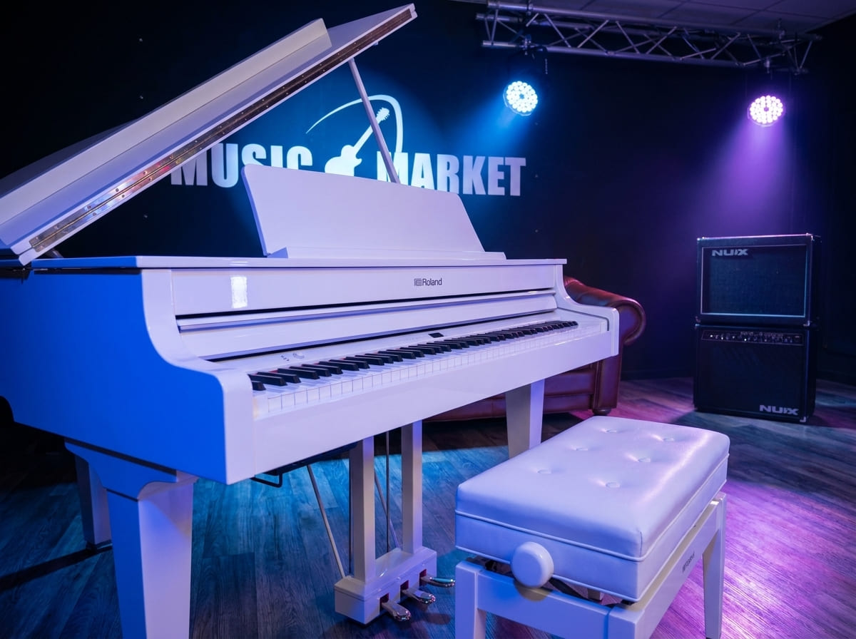 Цифровой рояль Roland GP-6 WH
