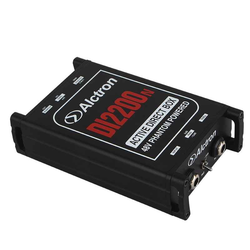 Преобразователь акустического сигнала, активный, Alctron DI2200N D.I. Box