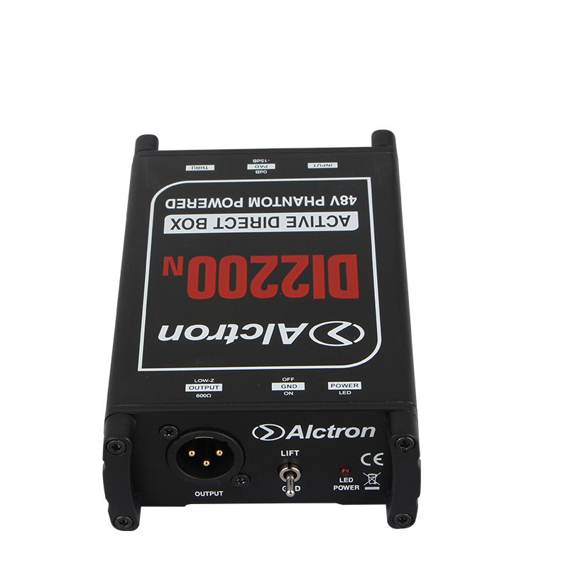 Преобразователь акустического сигнала, активный, Alctron DI2200N D.I. Box