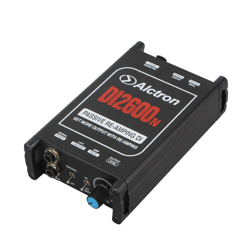 Преобразователь акустического сигнала, пассивный, Alctron DI2600N D.I. Box