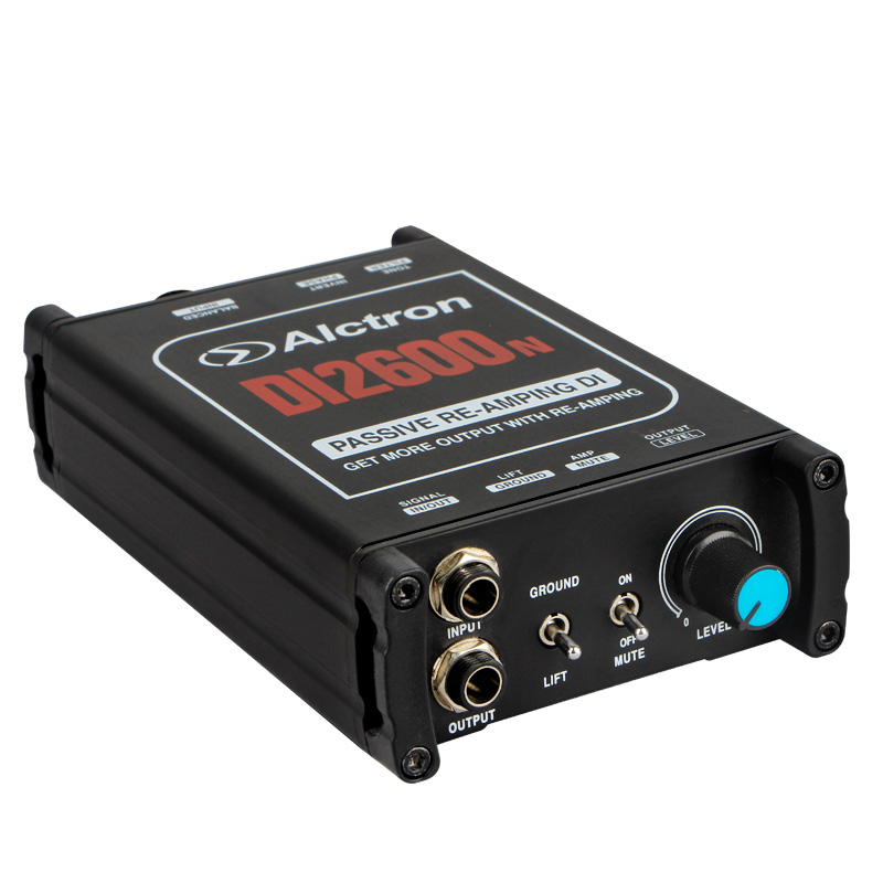 Преобразователь акустического сигнала, пассивный, Alctron DI2600N D.I. Box