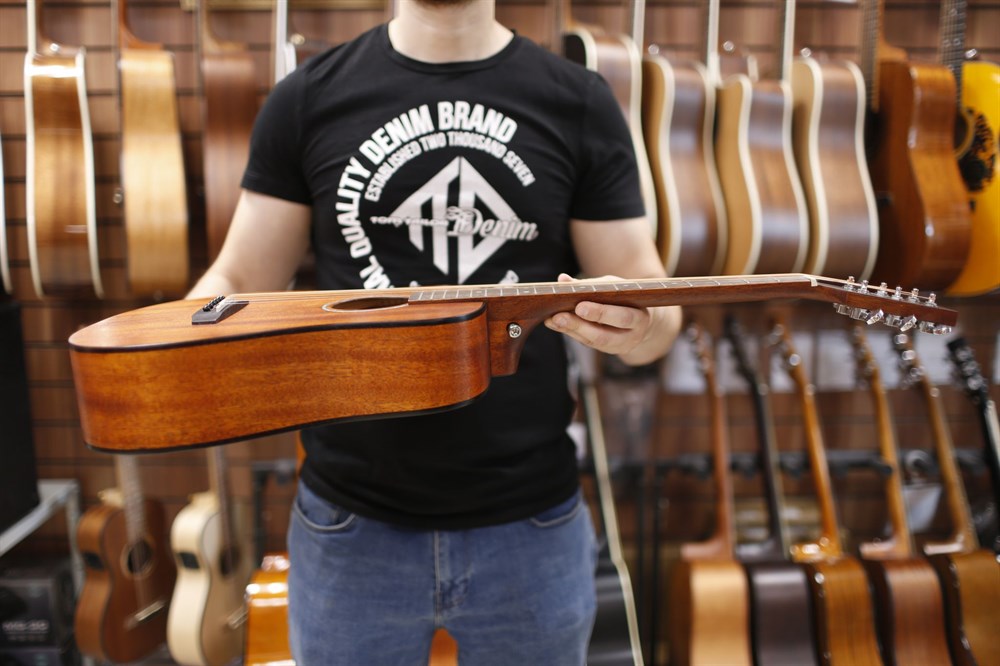 AD-mini-M-WBAG-OP Standard Series Акустическая гитара 3/4, с чехлом, натуральный, Cort