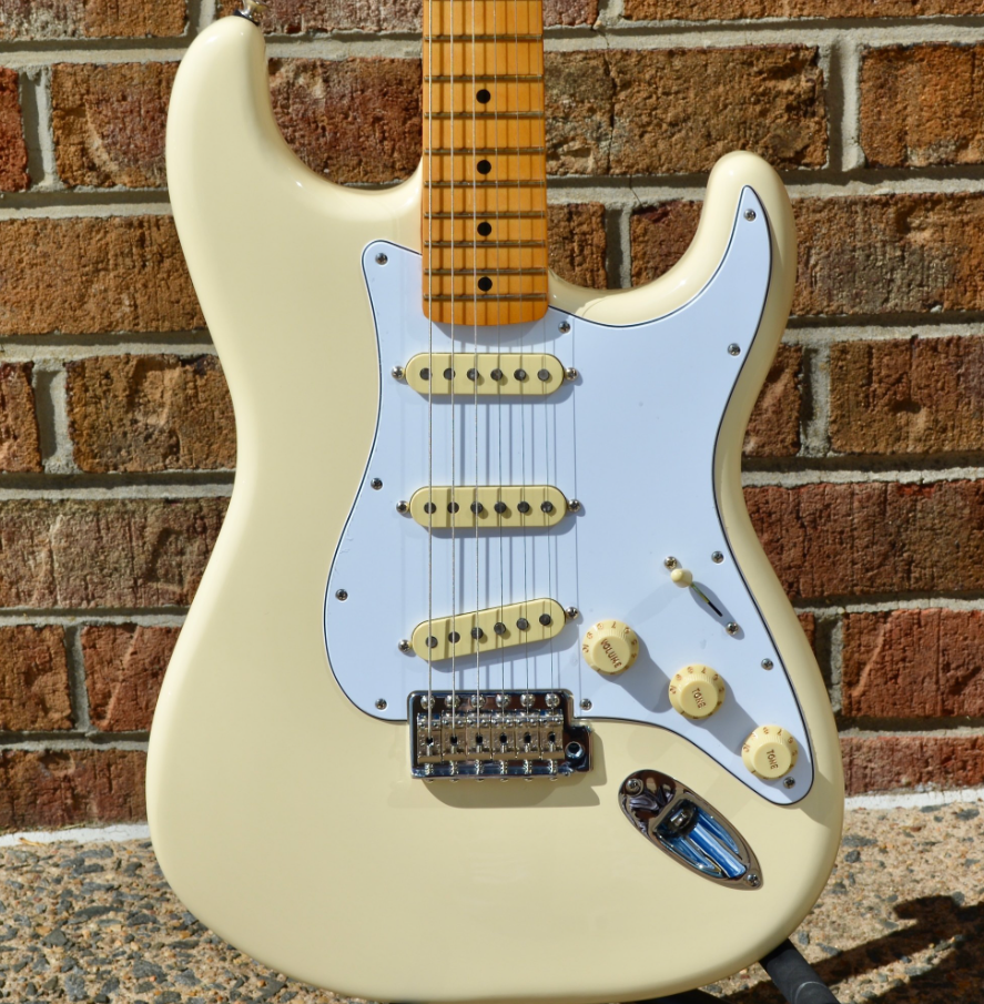 Электрогитара Fender Jimi Hendrix Stratocaster Olympic White Maple Fingerboard