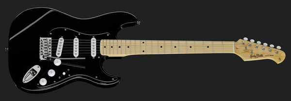 Электрогитара Harley Benton ST-57DG Black Tribute