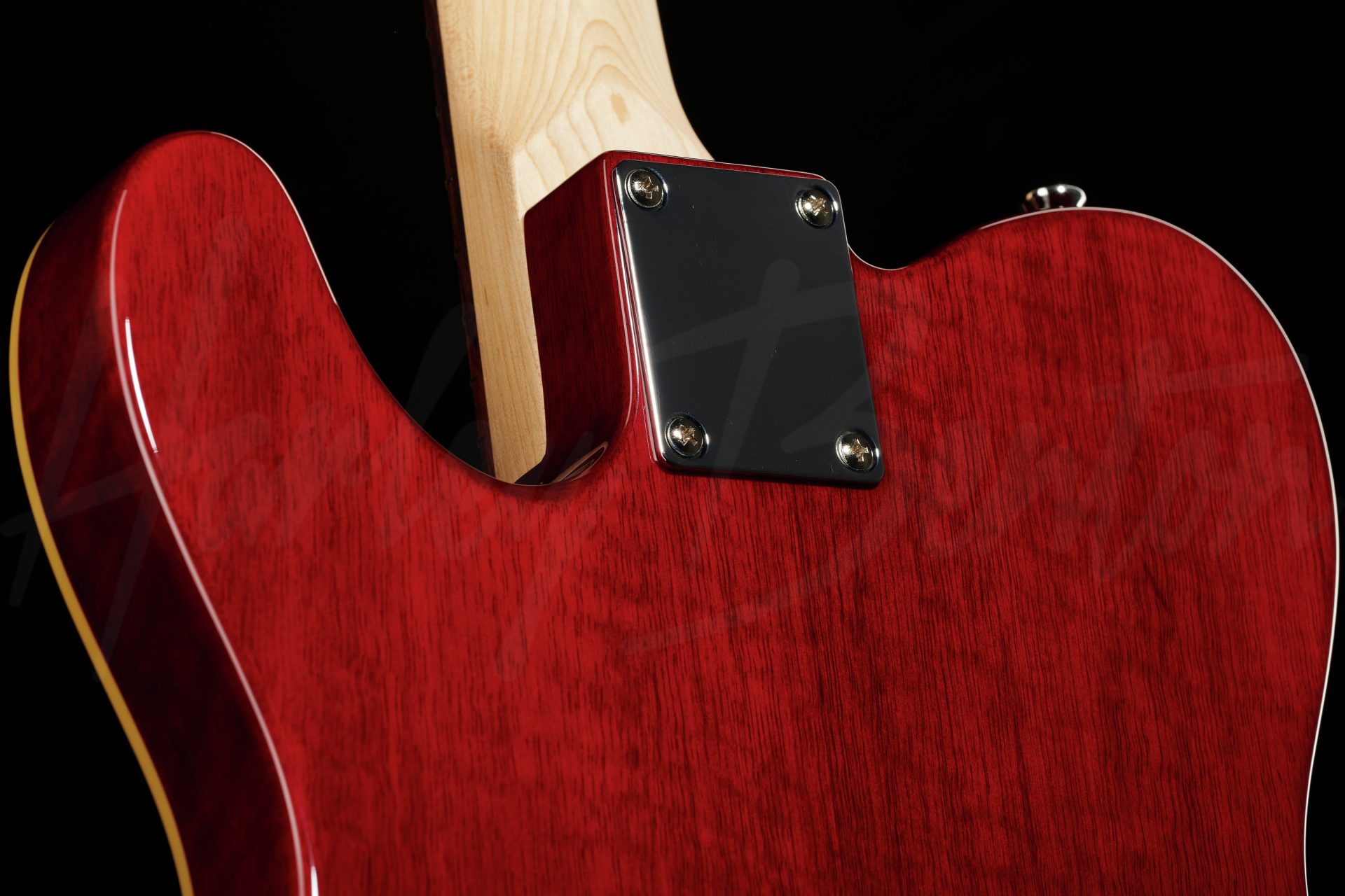 Электрогитара Harley Benton TE-90QM Trans Red