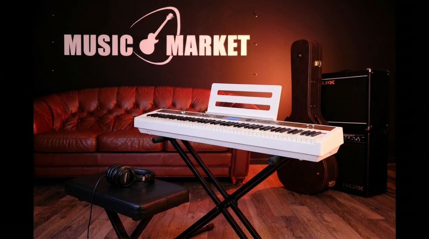 NPK-20-WH Цифровое пианино, белое, Nux