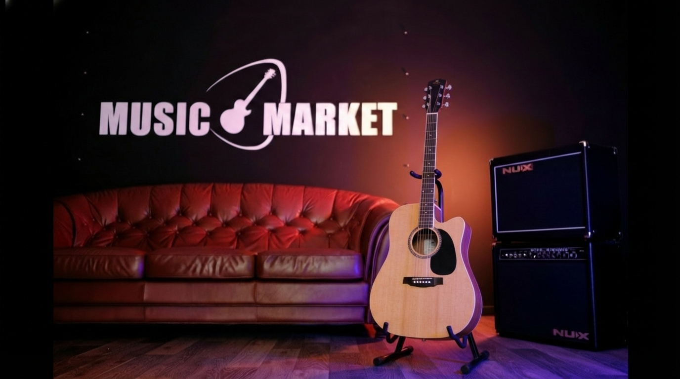 JMFSD25CEQ Электро-акустическая гитара, Prodipe