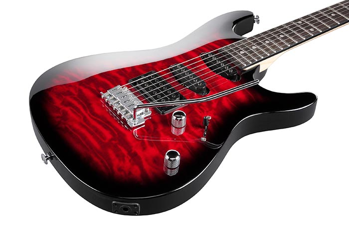 Электрогитара Ibanez GSA60QA Red Burst