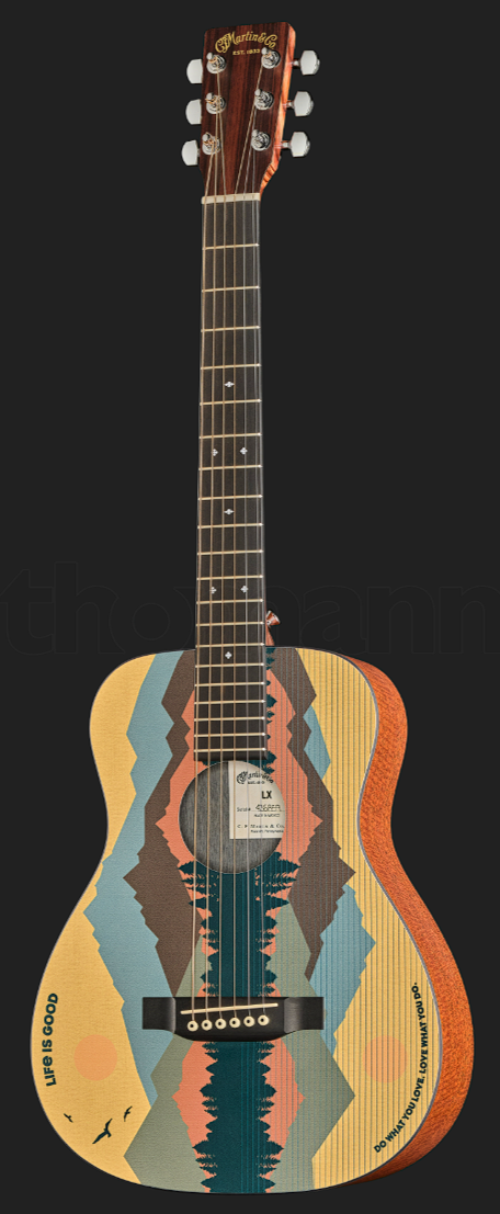 Акустическая гитара Martin Guitar LX1 Life is Good
