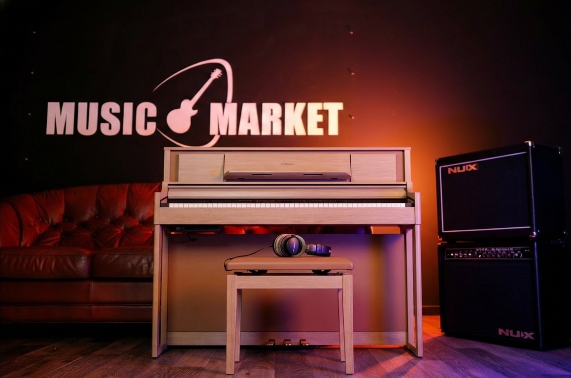 Цифровое пианино Roland LX-705 LA - белёный дуб