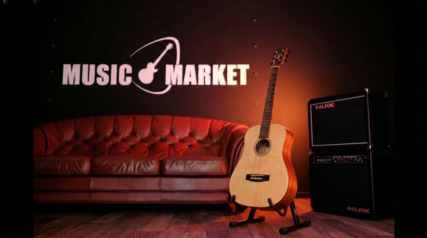 Акустическая Travel | тревел гитара 3/4, натуральный, Cort AD-mini-OP Standard Series