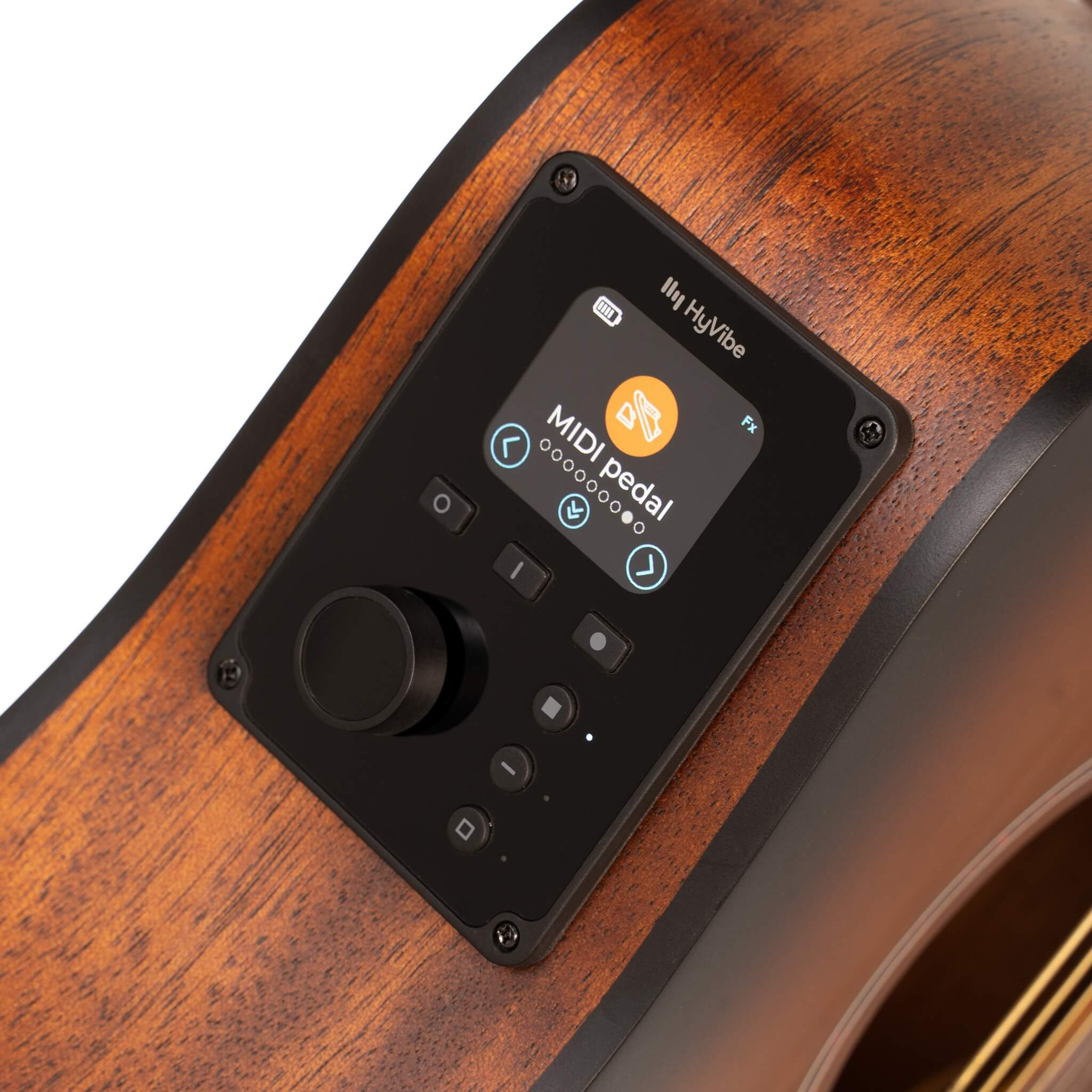 Earth-GO-OPBB-wbag Earth Series Трансакустическая гитара, коричневый санберст, с чехлом, Cort