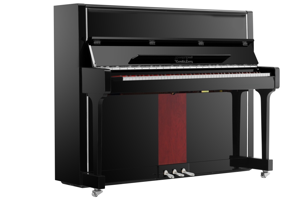 V120BK Пианино акустическое, черное, Wendl&Lungрп