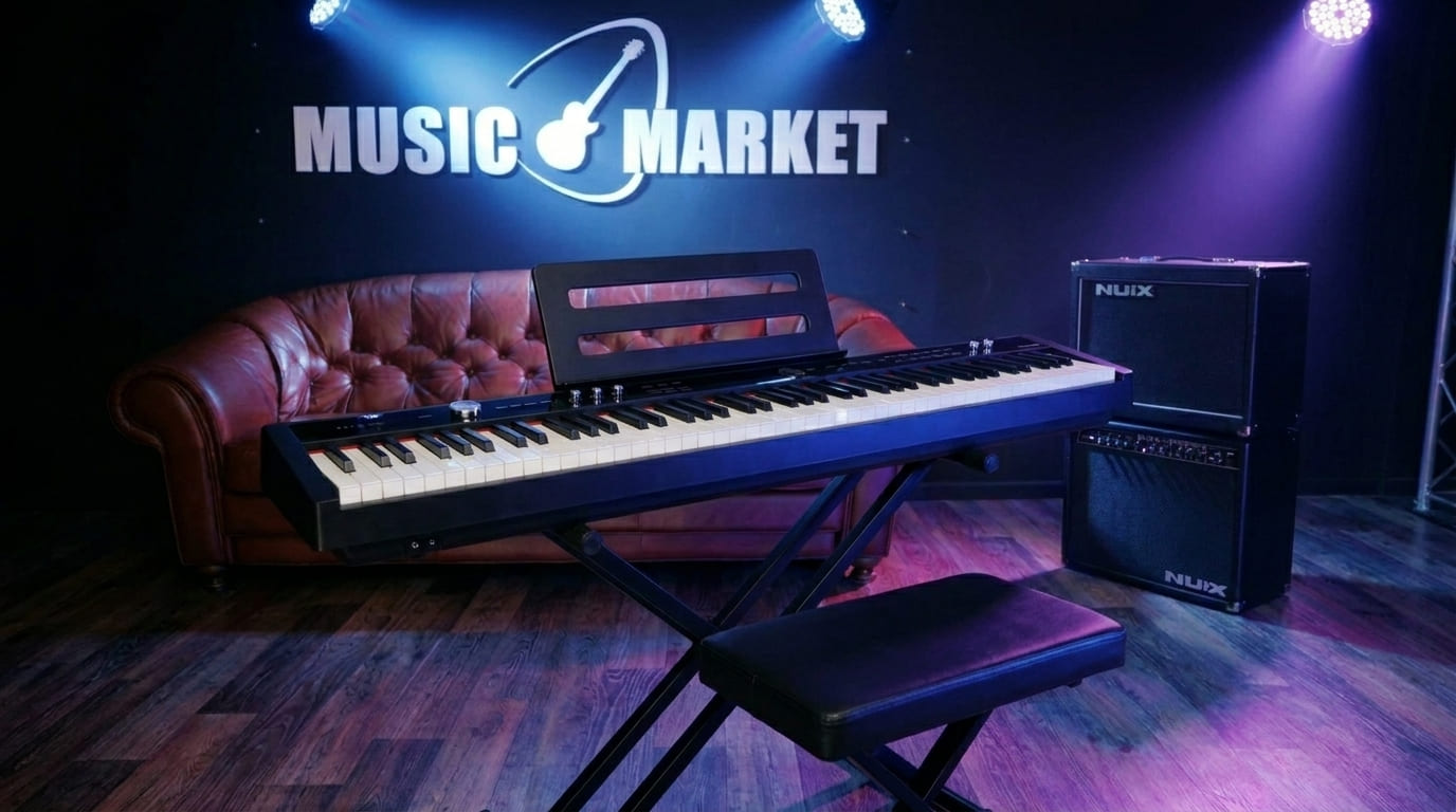 Цифровое пианино Nux NPK-20-BK Уценка лютнер