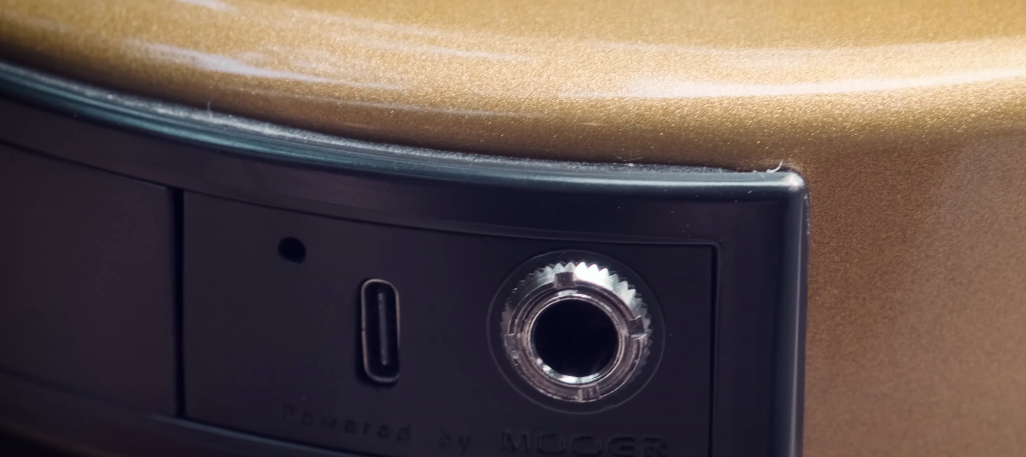 S801-Standard-801-GD Электрогитара с встроенным процессором, золотистая, GTRS