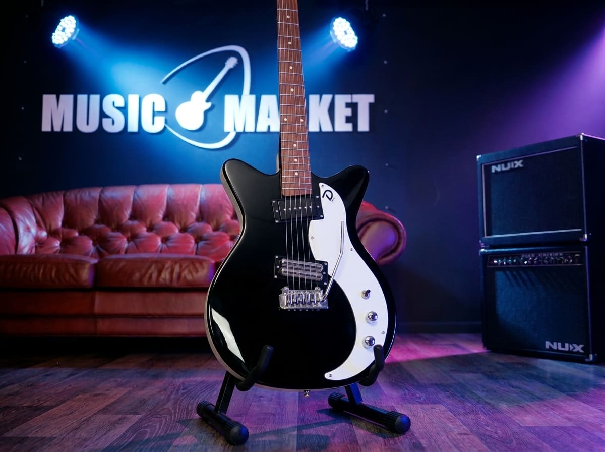 Электрогитара Danelectro 59 XT Black