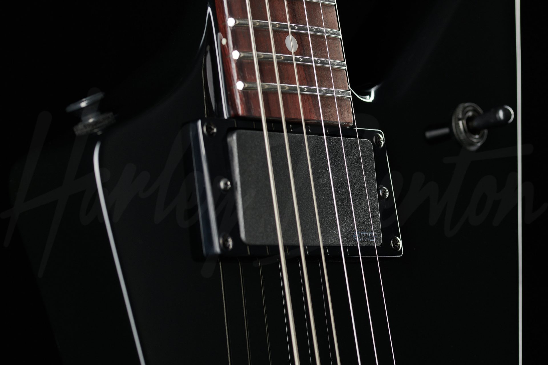 Электрогитара Harley Benton EX-84 Modern EMG BK