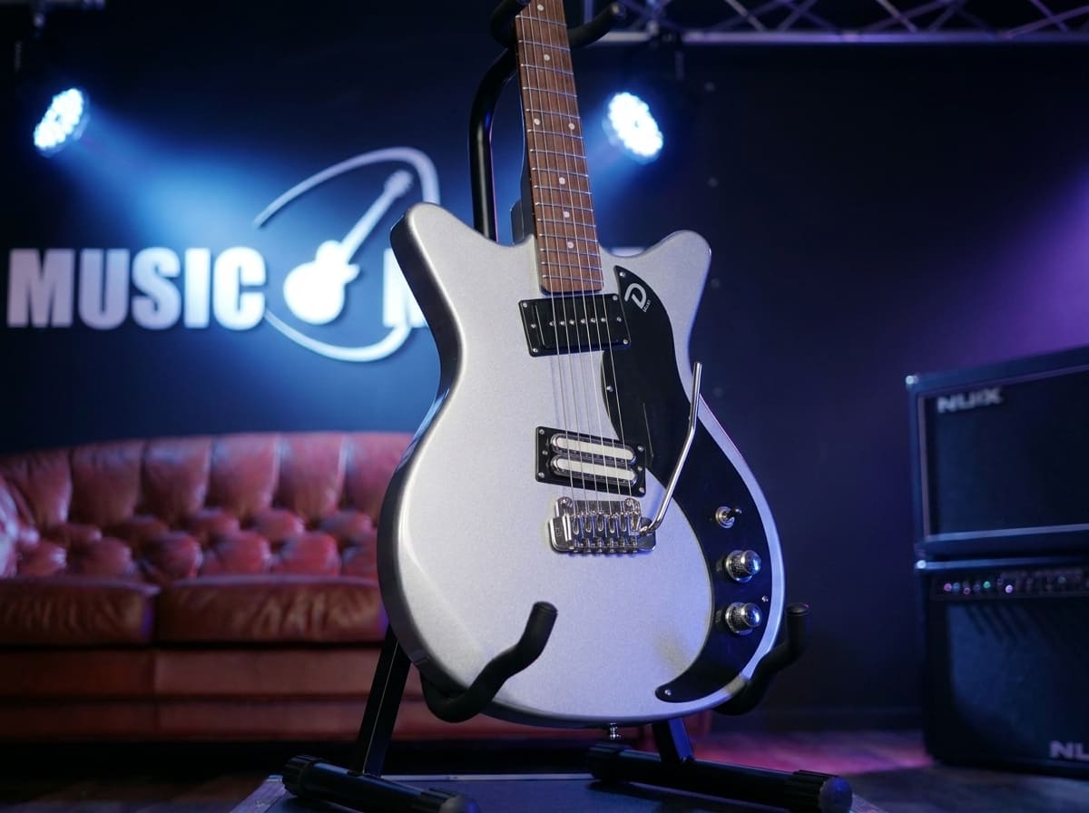 Электрогитара Danelectro 59 XT Silver