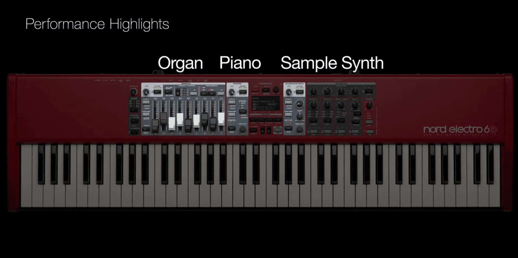 Цифровое пианино Clavia Nord Electro 6 HP
