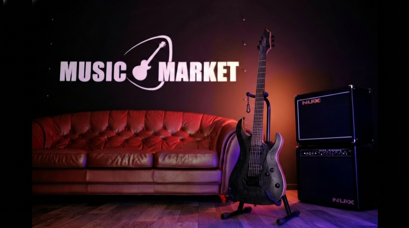 Электрогитара, черная, с чехлом, Cort KX700-EverTune-OPBK-WBAG