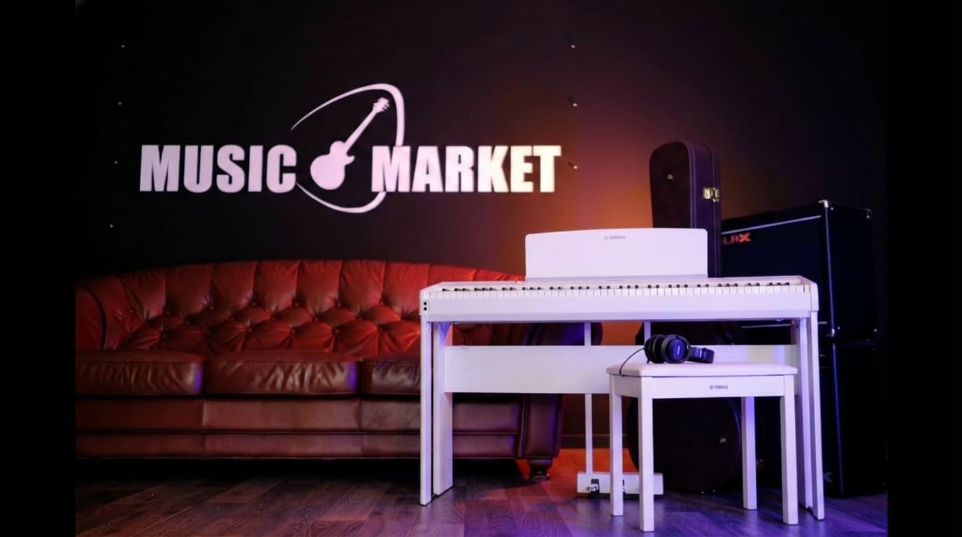 Цифровое пианино Yamaha P-515 WH (блок педалей и стойка)