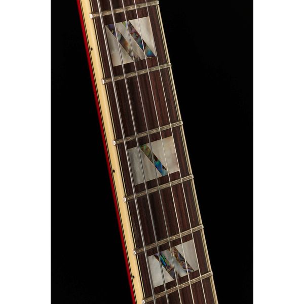 Полуакустическая гитара DAngelico Excel DC Trans Cherry