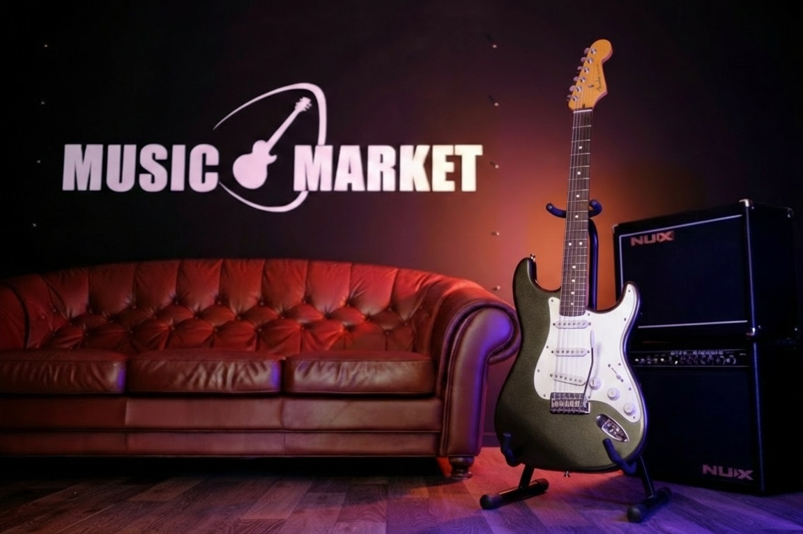 Электрогитара Fender Am Ultra II Strat EB TXT