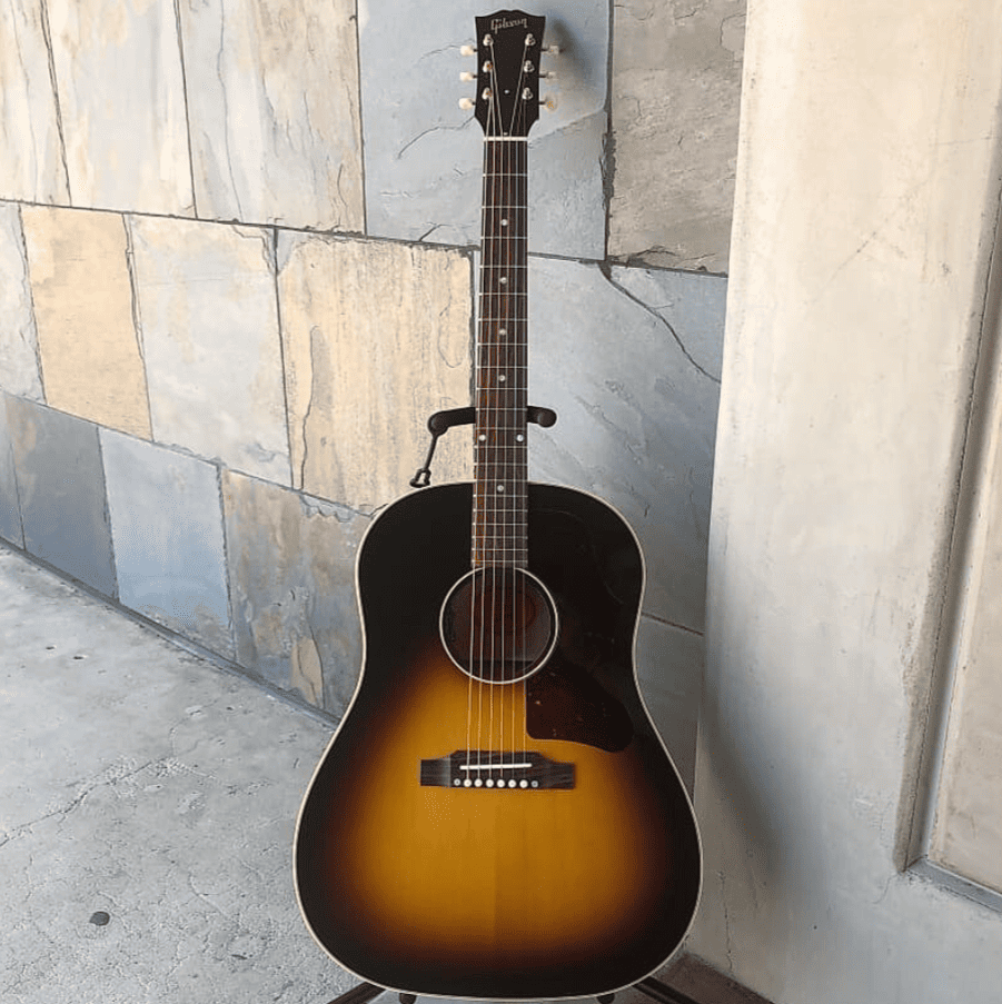 Электроакустическая гитара Gibson 50s J-45 Vintage Sunburst