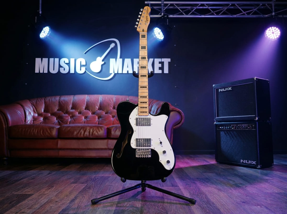 Электрогитара Squier CV 70s Tele Thinline MN BLK