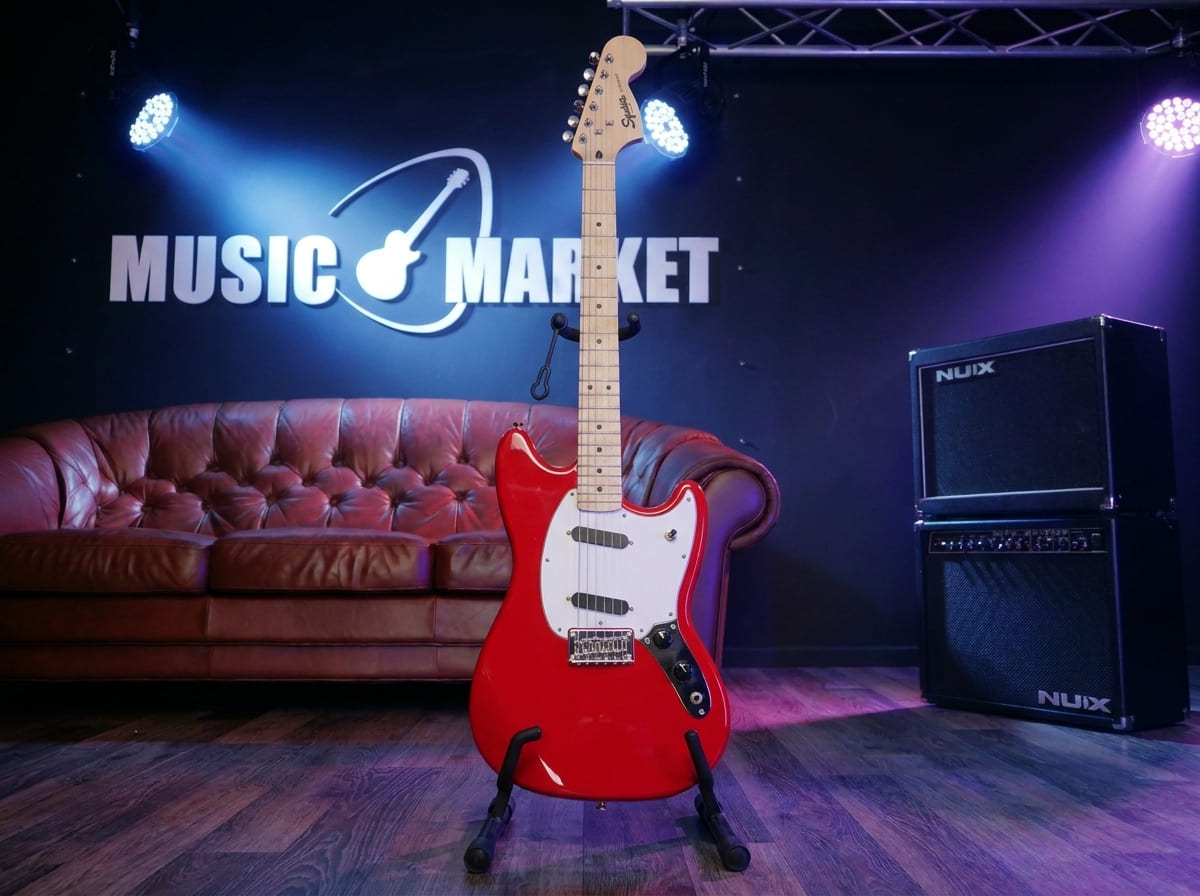 Электрогитара Squier Sonic Mustang MN Torino Red