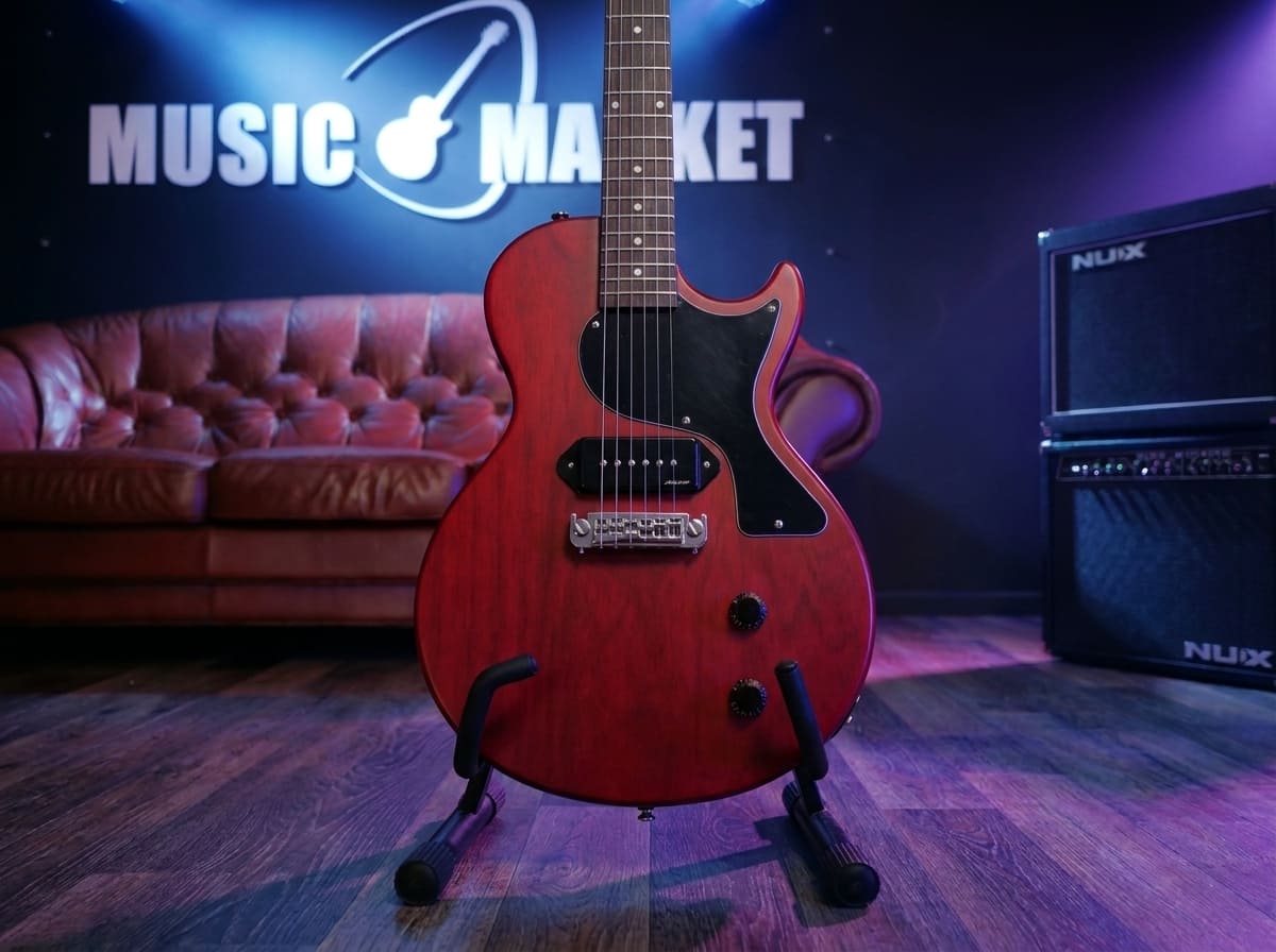 Электрогитара Harley Benton SC-Junior Faded Cherry