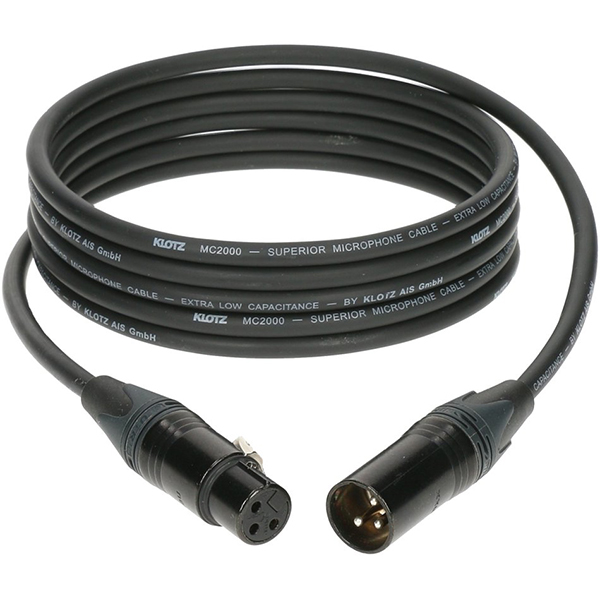 Кабель микрофонный XLR, 5м, Klotz M2FM1-0500 M2