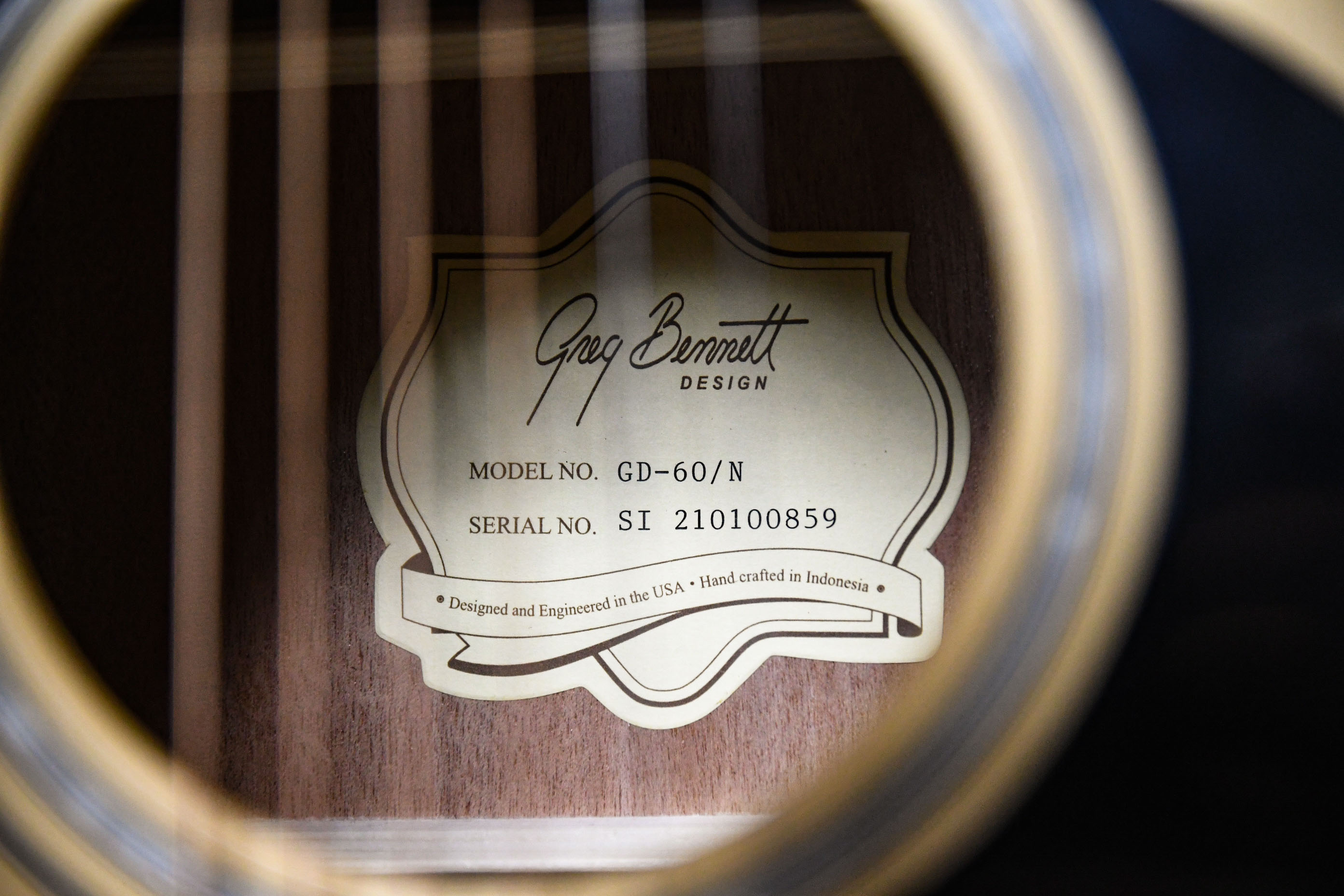 Акустическая гитара Greg Bennett GD60/N