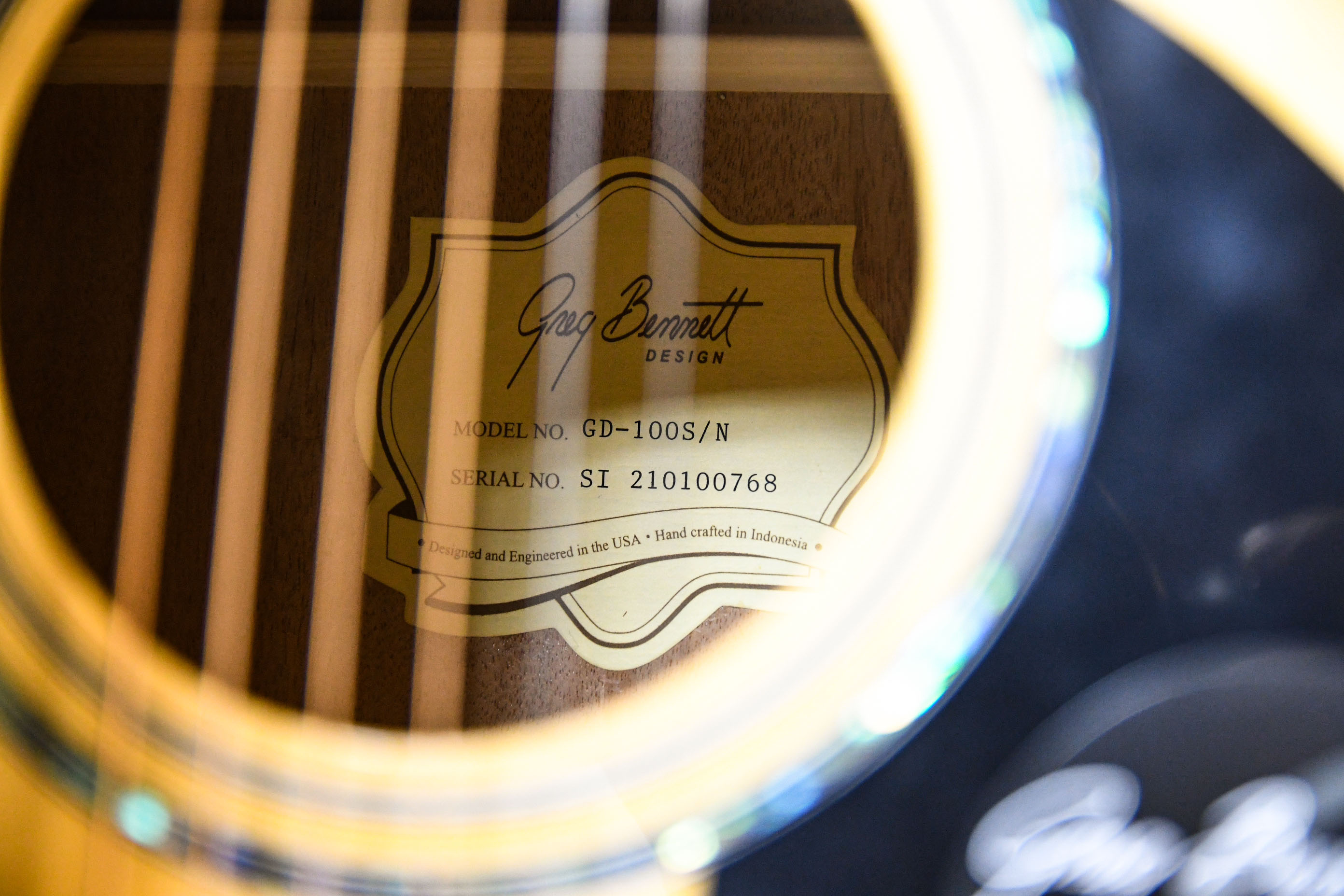 Акустическая гитара Greg Bennett GD100S/N