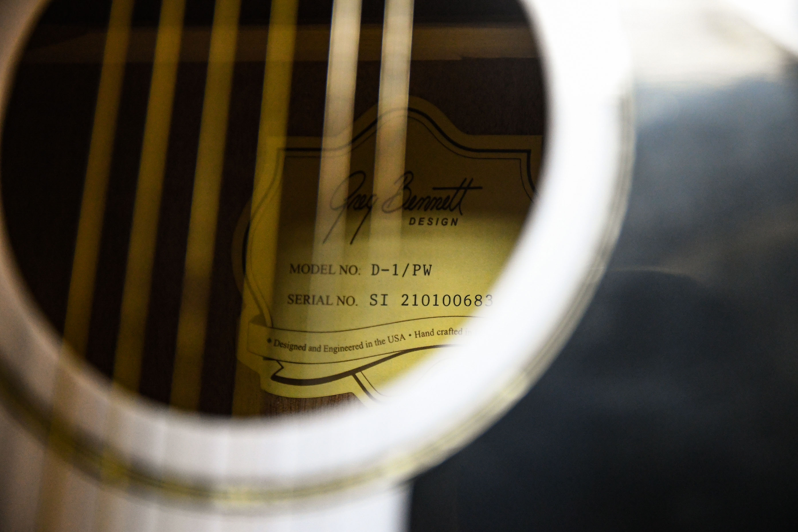 Акустическая гитара Greg Bennett D1 PW