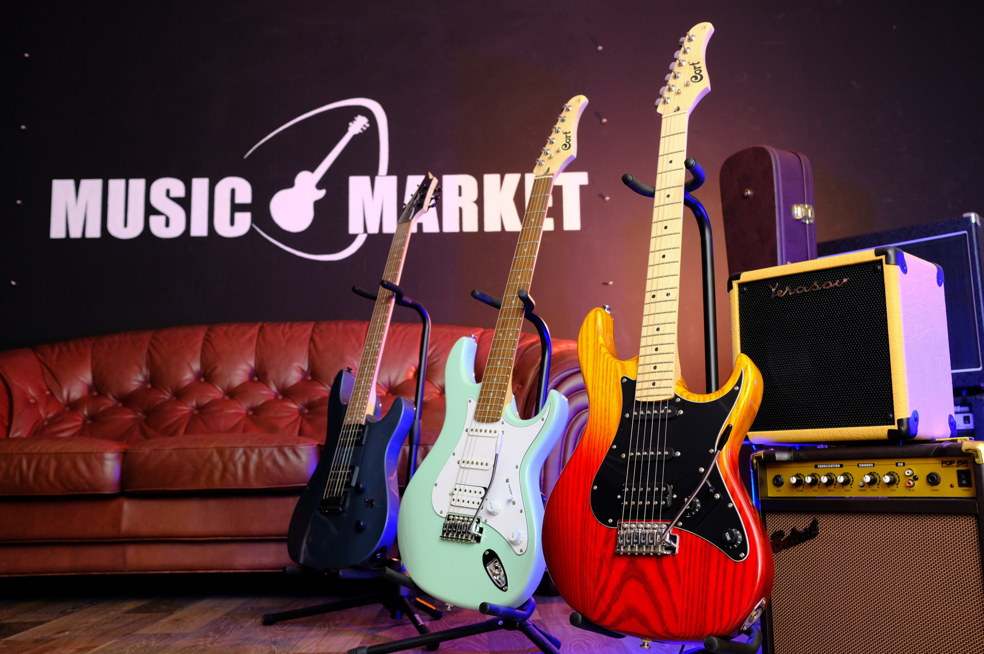 Электрогитара Clevan CTD-20-SBK