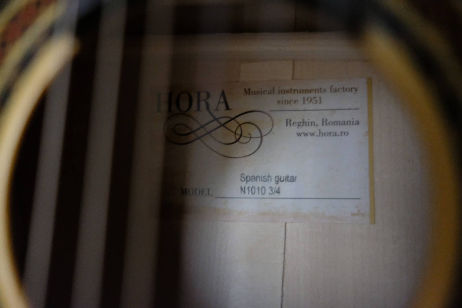 Классическая гитара Hora Spanish N1010-3/4