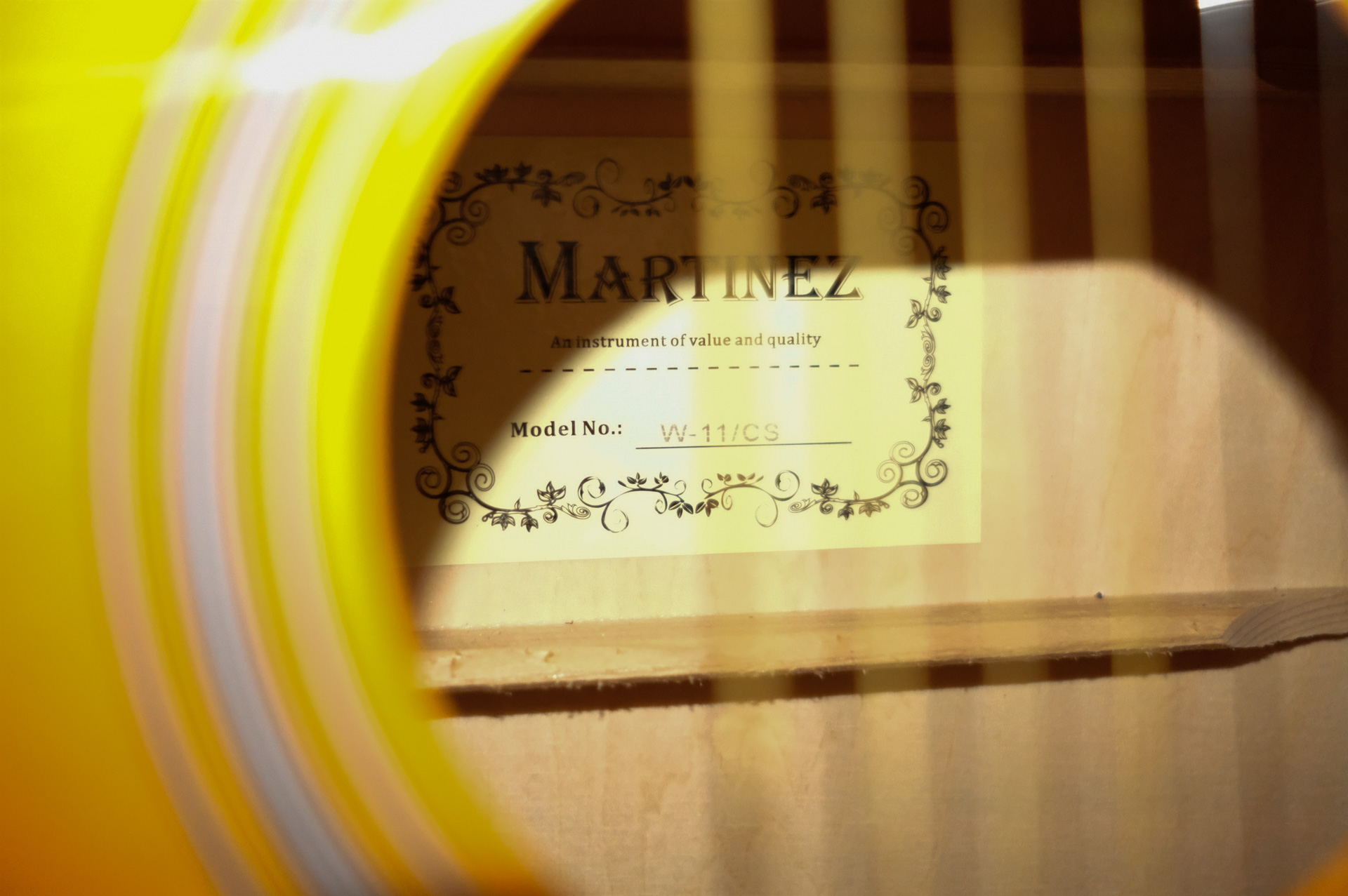 Акустическая гитара Martinez W - 11 / CS