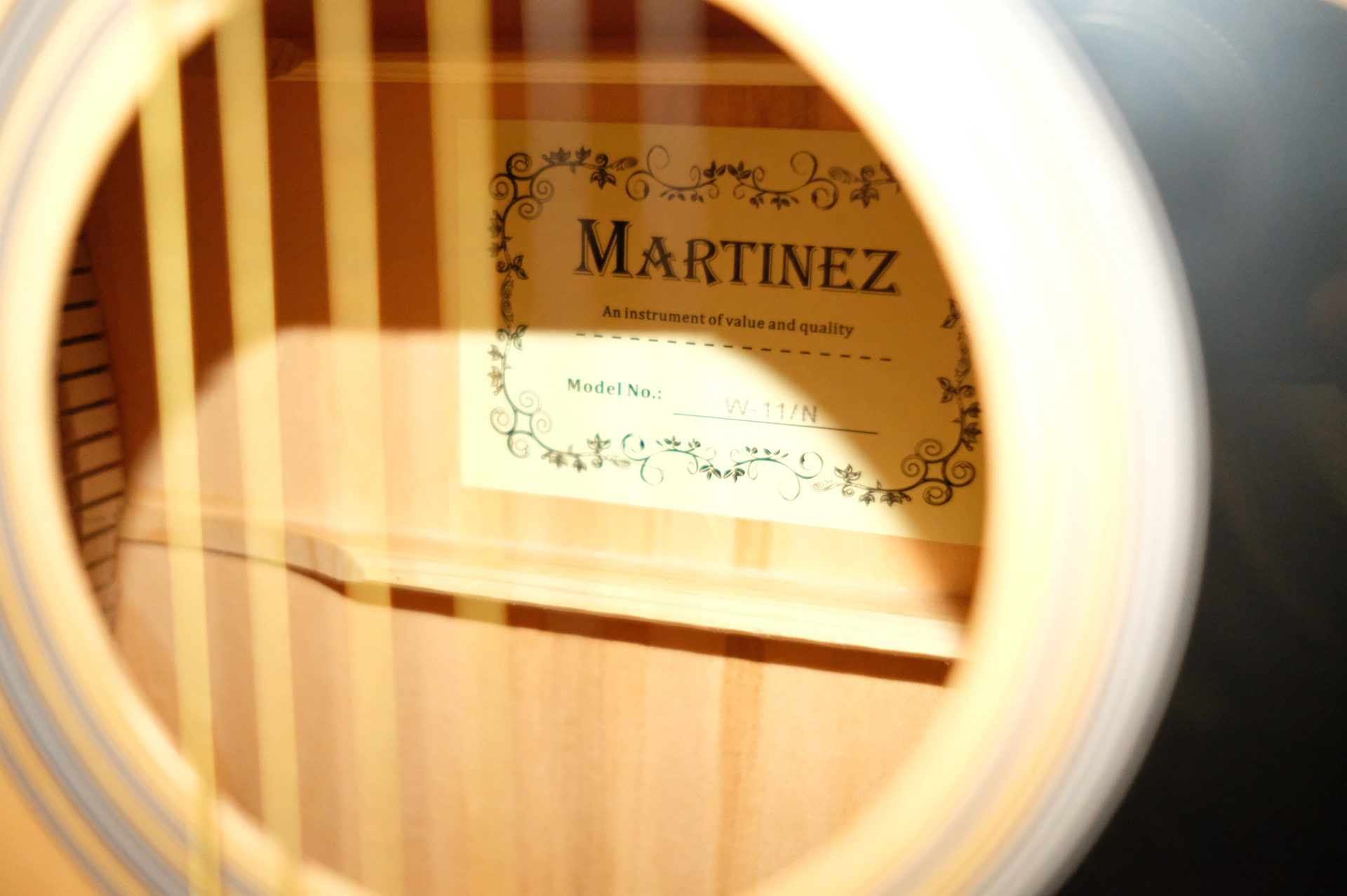 Акустическая гитара Martinez W - 11 / N
