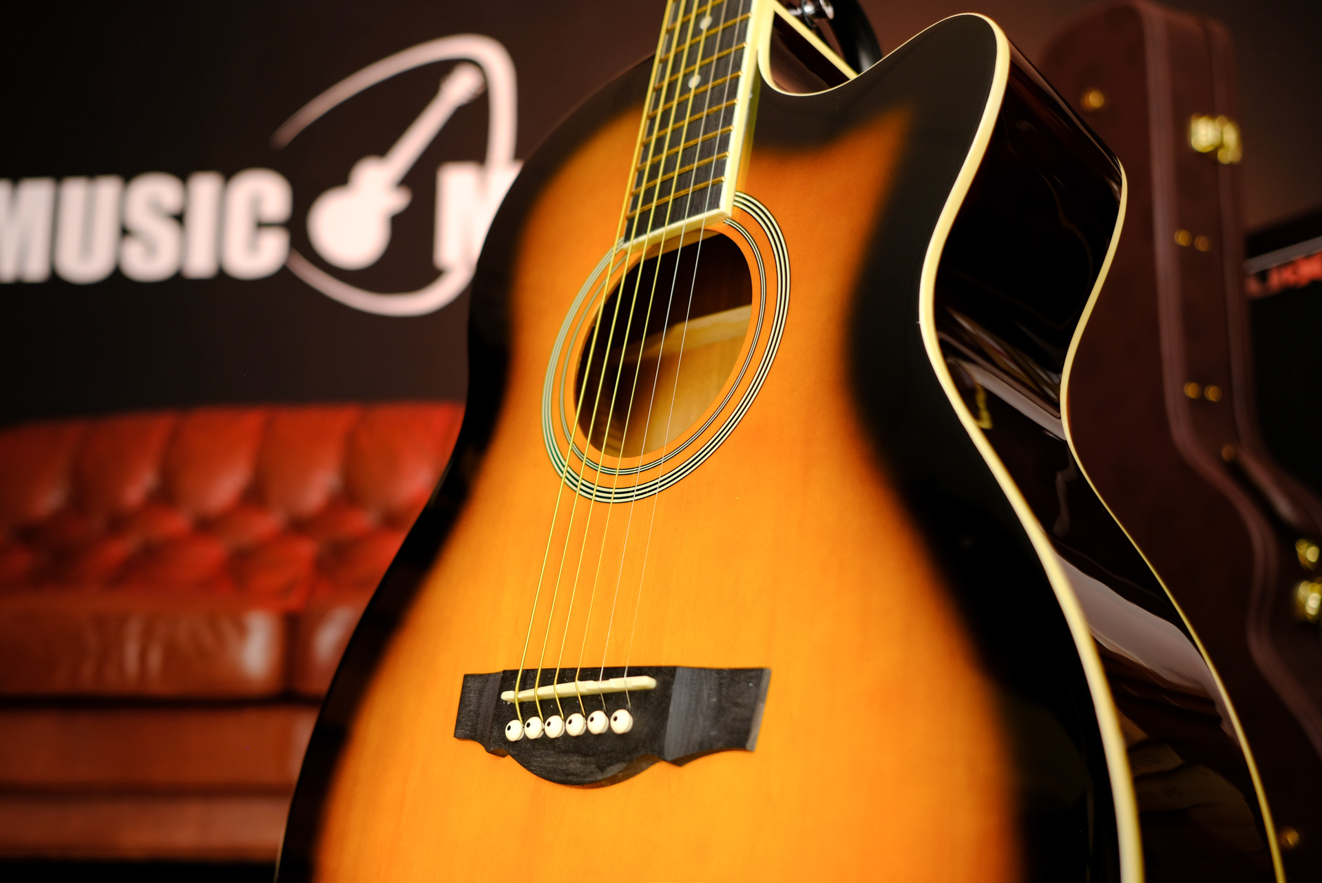 Акустическая гитара Naranda TG120CTS