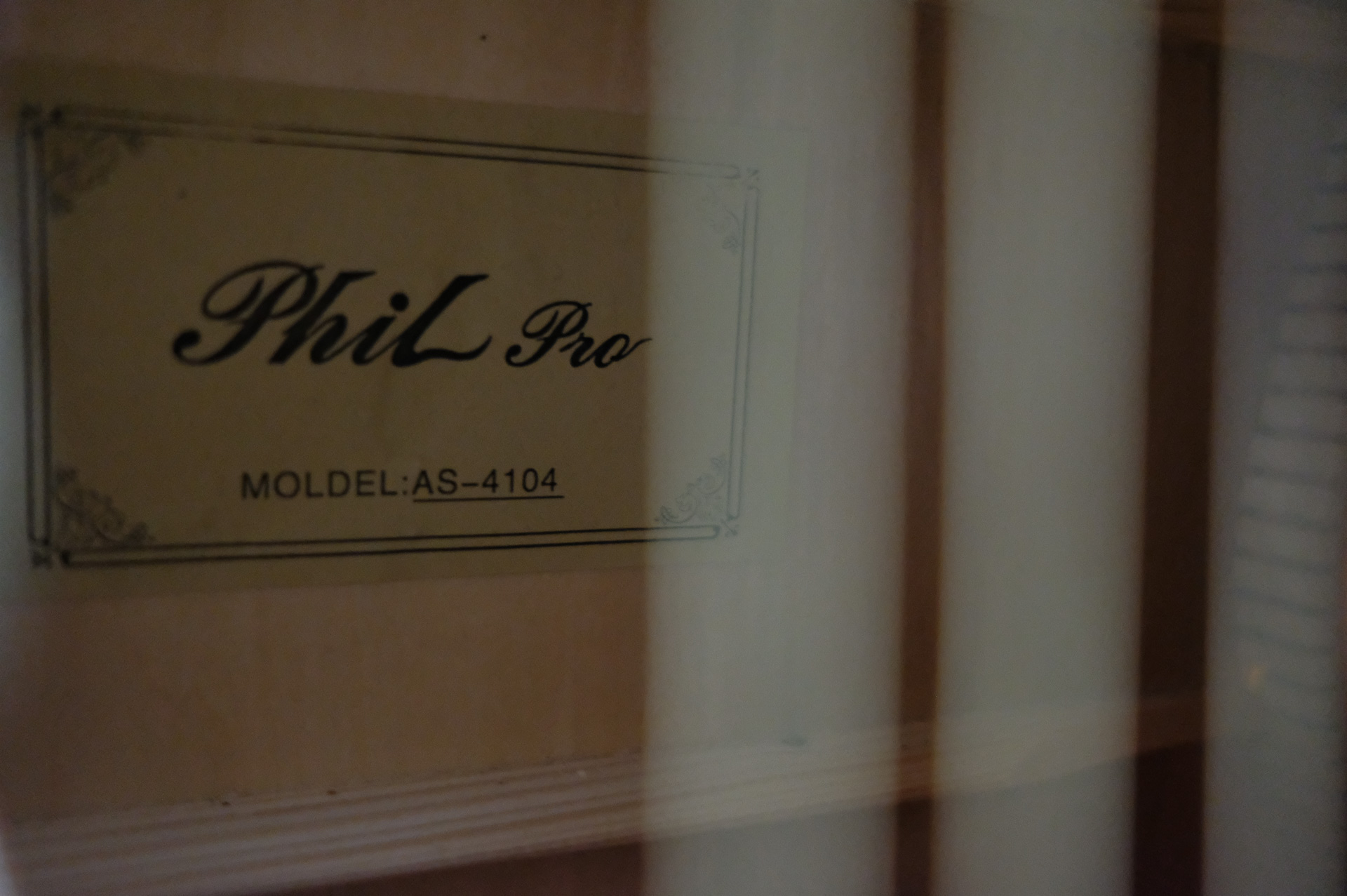 Акустическая гитара Phil Pro AS - 4104 / 3TS