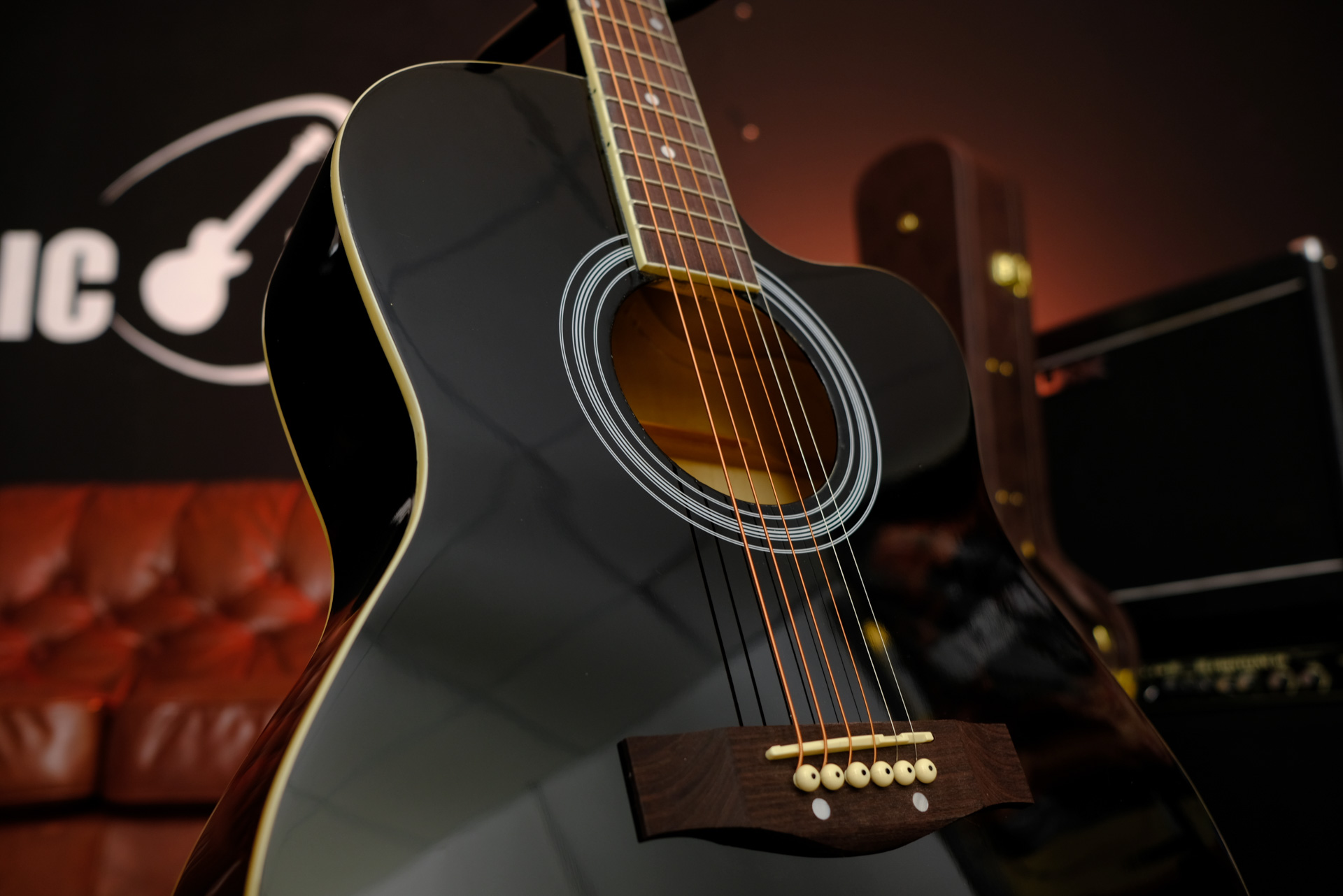 Акустическая гитара Prado HS - 3910 / BK