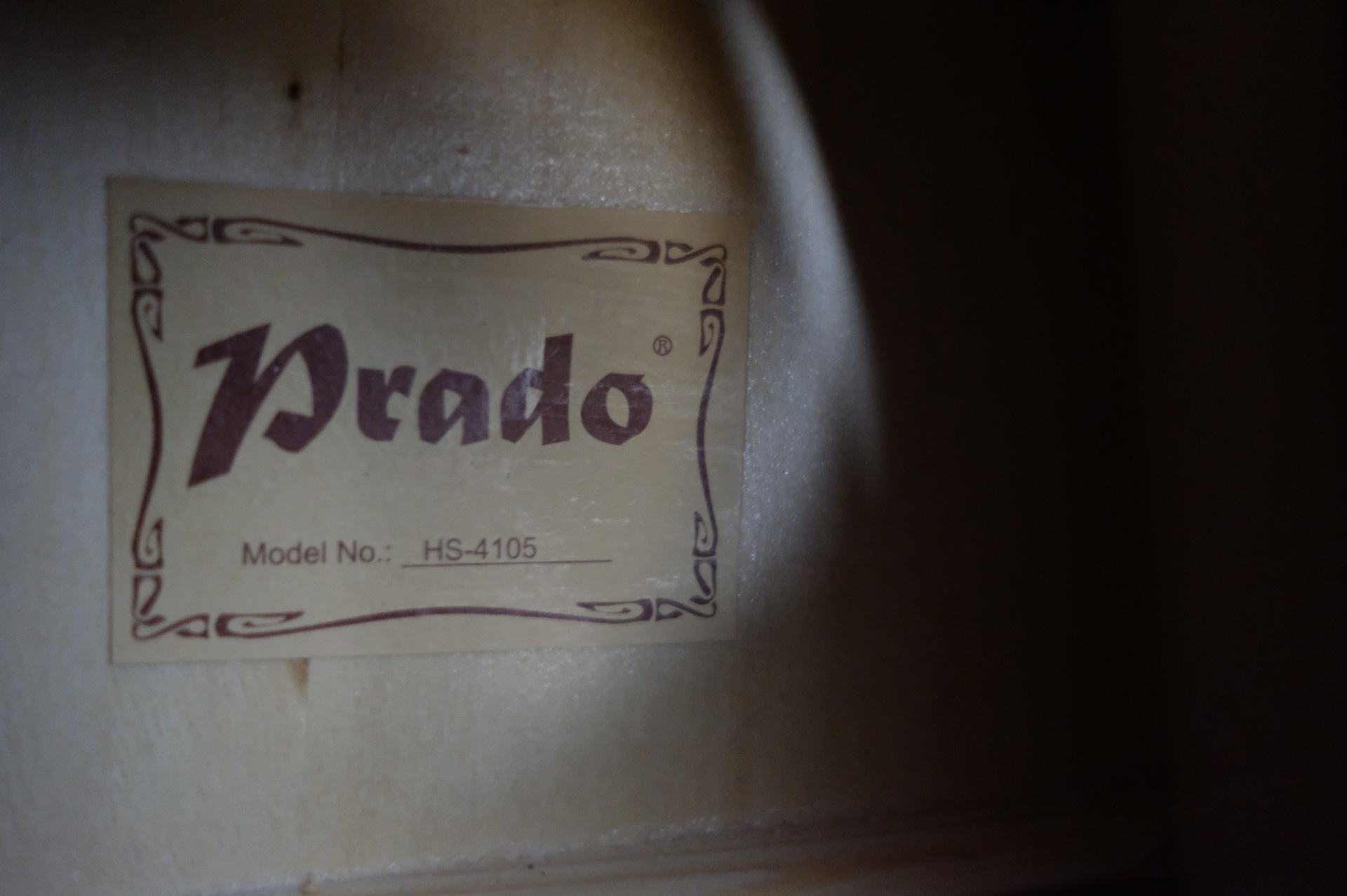 Акустическая гитара Prado HS - 4105 / WH